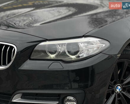 Черный БМВ 5 Серия, объемом двигателя 2 л и пробегом 105 тыс. км за 21300 $, фото 9 на Automoto.ua