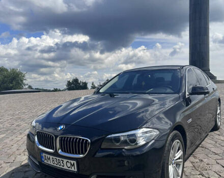 Черный БМВ 5 Серия, объемом двигателя 2 л и пробегом 108 тыс. км за 29800 $, фото 4 на Automoto.ua