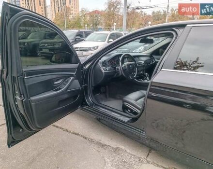 Черный БМВ 5 Серия, объемом двигателя 2 л и пробегом 122 тыс. км за 16990 $, фото 17 на Automoto.ua