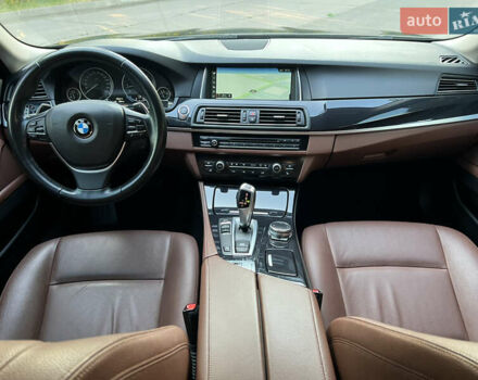 Чорний БМВ 5 Серія, об'ємом двигуна 2 л та пробігом 157 тис. км за 19000 $, фото 14 на Automoto.ua