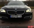Чорний БМВ 5 Серія, об'ємом двигуна 2 л та пробігом 164 тис. км за 12800 $, фото 1 на Automoto.ua