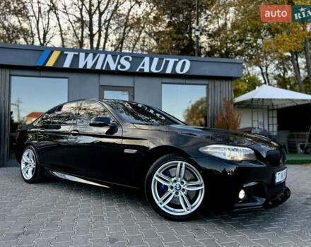 Черный БМВ 5 Серия, объемом двигателя 3 л и пробегом 195 тыс. км за 19500 $, фото 15 на Automoto.ua