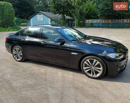 Черный БМВ 5 Серия, объемом двигателя 2 л и пробегом 137 тыс. км за 20999 $, фото 2 на Automoto.ua