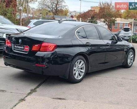Черный БМВ 5 Серия, объемом двигателя 2 л и пробегом 122 тыс. км за 16990 $, фото 6 на Automoto.ua