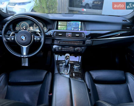 Черный БМВ 5 Серия, объемом двигателя 3 л и пробегом 195 тыс. км за 19500 $, фото 8 на Automoto.ua