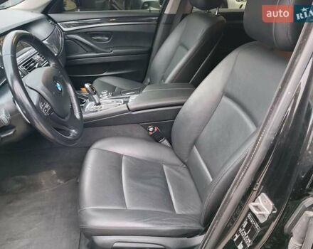 Черный БМВ 5 Серия, объемом двигателя 2 л и пробегом 122 тыс. км за 16990 $, фото 18 на Automoto.ua