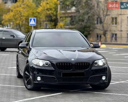 Черный БМВ 5 Серия, объемом двигателя 2 л и пробегом 102 тыс. км за 18500 $, фото 1 на Automoto.ua