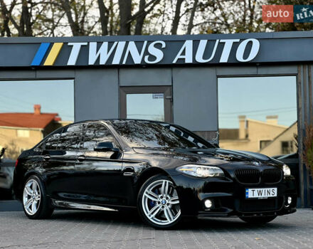 Черный БМВ 5 Серия, объемом двигателя 3 л и пробегом 195 тыс. км за 19500 $, фото 16 на Automoto.ua