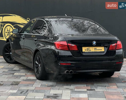 Черный БМВ 5 Серия, объемом двигателя 2 л и пробегом 105 тыс. км за 21300 $, фото 5 на Automoto.ua