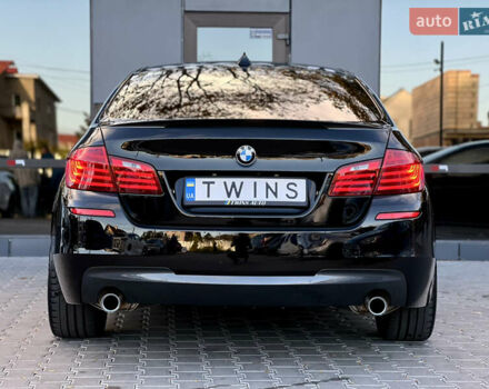 Черный БМВ 5 Серия, объемом двигателя 3 л и пробегом 195 тыс. км за 19500 $, фото 4 на Automoto.ua