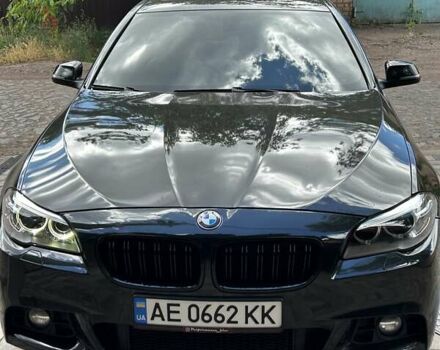 Черный БМВ 5 Серия, объемом двигателя 2 л и пробегом 105 тыс. км за 19200 $, фото 1 на Automoto.ua