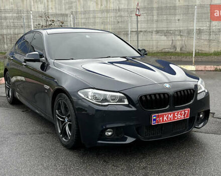 Чорний БМВ 5 Серія, об'ємом двигуна 2 л та пробігом 180 тис. км за 21500 $, фото 7 на Automoto.ua