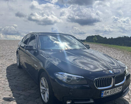Черный БМВ 5 Серия, объемом двигателя 2 л и пробегом 108 тыс. км за 29800 $, фото 3 на Automoto.ua