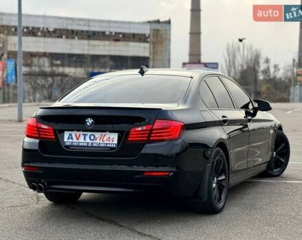 Чорний БМВ 5 Серія, об'ємом двигуна 2 л та пробігом 102 тис. км за 18500 $, фото 11 на Automoto.ua