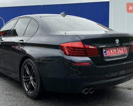 Чорний БМВ 5 Серія, об'ємом двигуна 2 л та пробігом 180 тис. км за 21500 $, фото 10 на Automoto.ua