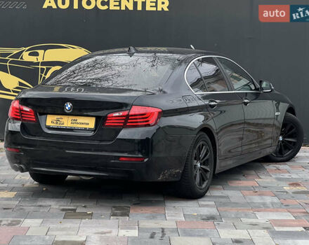 Черный БМВ 5 Серия, объемом двигателя 2 л и пробегом 105 тыс. км за 21300 $, фото 3 на Automoto.ua