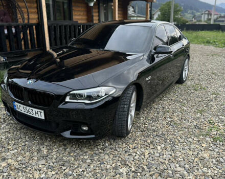 Черный БМВ 5 Серия, объемом двигателя 2.99 л и пробегом 290 тыс. км за 25000 $, фото 1 на Automoto.ua