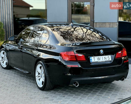 Черный БМВ 5 Серия, объемом двигателя 3 л и пробегом 195 тыс. км за 19500 $, фото 5 на Automoto.ua