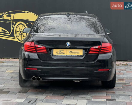 Черный БМВ 5 Серия, объемом двигателя 2 л и пробегом 105 тыс. км за 21300 $, фото 4 на Automoto.ua