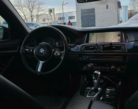 Черный БМВ 5 Серия, объемом двигателя 2 л и пробегом 209 тыс. км за 20000 $, фото 7 на Automoto.ua