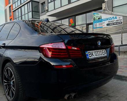 Черный БМВ 5 Серия, объемом двигателя 2 л и пробегом 209 тыс. км за 20000 $, фото 2 на Automoto.ua
