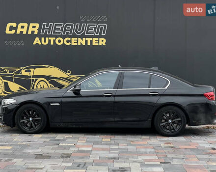 Черный БМВ 5 Серия, объемом двигателя 2 л и пробегом 105 тыс. км за 21300 $, фото 6 на Automoto.ua