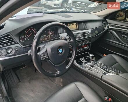 Черный БМВ 5 Серия, объемом двигателя 2 л и пробегом 122 тыс. км за 16990 $, фото 19 на Automoto.ua