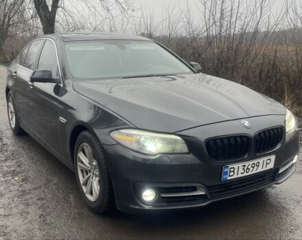 Черный БМВ 5 Серия, объемом двигателя 2 л и пробегом 121 тыс. км за 19500 $, фото 1 на Automoto.ua