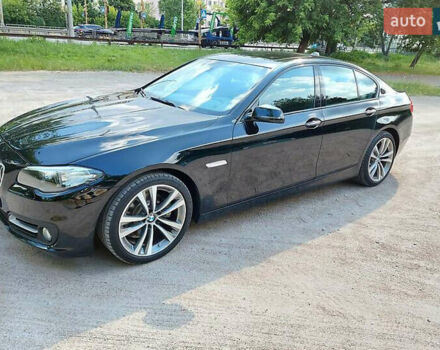 Черный БМВ 5 Серия, объемом двигателя 2 л и пробегом 137 тыс. км за 20999 $, фото 6 на Automoto.ua