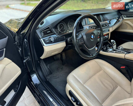 Чорний БМВ 5 Серія, об'ємом двигуна 2 л та пробігом 245 тис. км за 16300 $, фото 13 на Automoto.ua