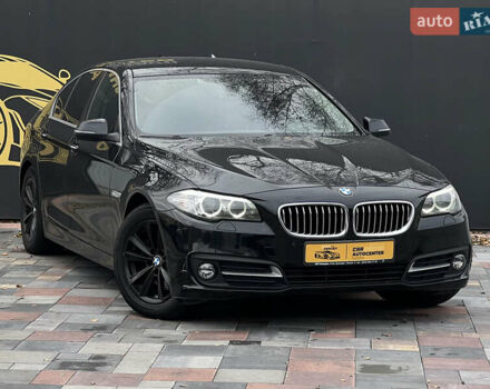 Черный БМВ 5 Серия, объемом двигателя 2 л и пробегом 105 тыс. км за 21300 $, фото 2 на Automoto.ua