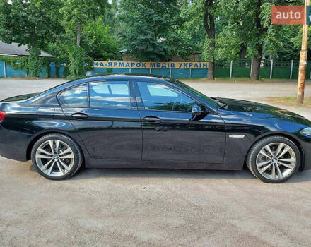 Черный БМВ 5 Серия, объемом двигателя 2 л и пробегом 137 тыс. км за 20999 $, фото 3 на Automoto.ua