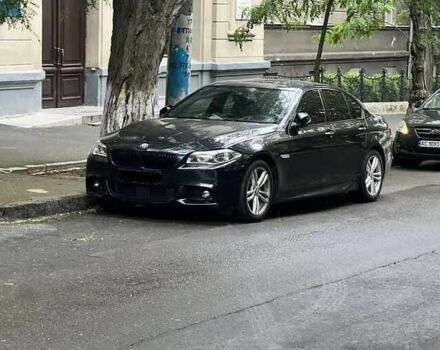 Черный БМВ 5 Серия, объемом двигателя 3 л и пробегом 150 тыс. км за 15000 $, фото 1 на Automoto.ua
