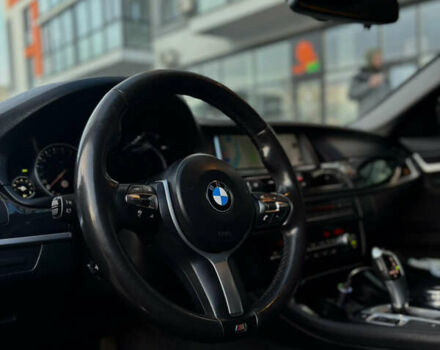 Черный БМВ 5 Серия, объемом двигателя 2 л и пробегом 209 тыс. км за 20000 $, фото 3 на Automoto.ua