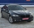 Черный БМВ 5 Серия, объемом двигателя 2 л и пробегом 179 тыс. км за 13900 $, фото 1 на Automoto.ua