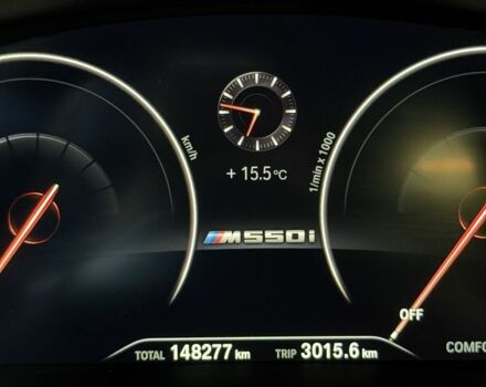 Черный БМВ 5 Серия, объемом двигателя 3 л и пробегом 147 тыс. км за 34900 $, фото 23 на Automoto.ua