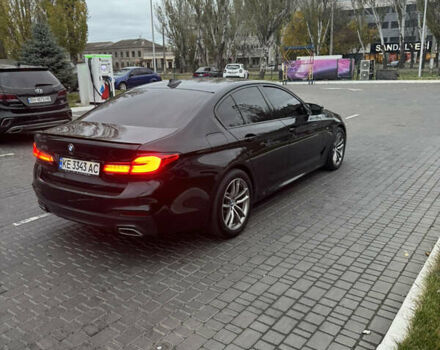 Черный БМВ 5 Серия, объемом двигателя 2 л и пробегом 220 тыс. км за 26800 $, фото 6 на Automoto.ua