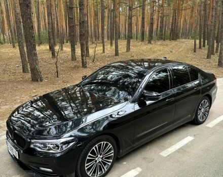 Черный БМВ 5 Серия, объемом двигателя 2 л и пробегом 217 тыс. км за 28999 $, фото 2 на Automoto.ua