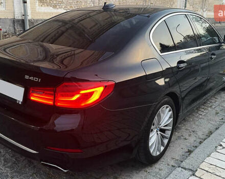 Черный БМВ 5 Серия, объемом двигателя 3 л и пробегом 186 тыс. км за 29200 $, фото 9 на Automoto.ua