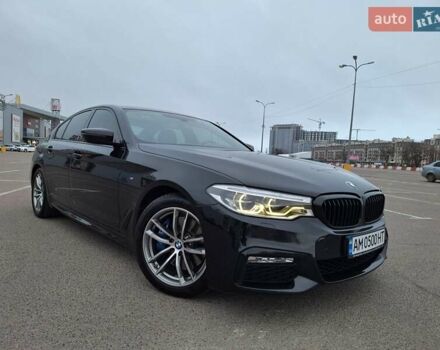 Черный БМВ 5 Серия, объемом двигателя 2 л и пробегом 137 тыс. км за 32000 $, фото 5 на Automoto.ua