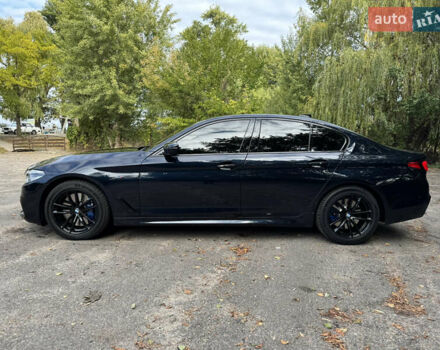 Черный БМВ 5 Серия, объемом двигателя 3 л и пробегом 143 тыс. км за 33000 $, фото 1 на Automoto.ua