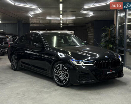 Чорний БМВ 5 Серія, об'ємом двигуна 3 л та пробігом 160 тис. км за 29900 $, фото 1 на Automoto.ua