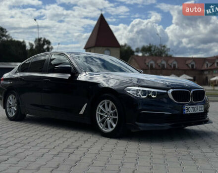 Чорний БМВ 5 Серія, об'ємом двигуна 2 л та пробігом 220 тис. км за 25980 $, фото 1 на Automoto.ua
