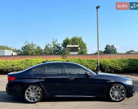 Черный БМВ 5 Серия, объемом двигателя 3 л и пробегом 108 тыс. км за 34500 $, фото 1 на Automoto.ua