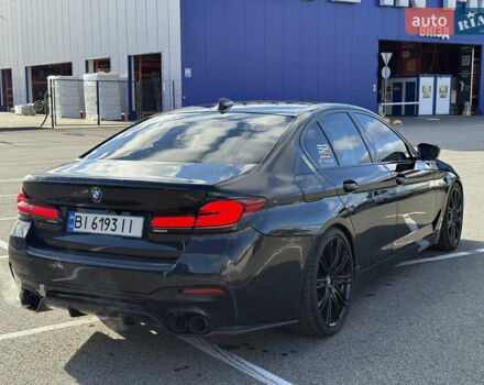 Черный БМВ 5 Серия, объемом двигателя 3 л и пробегом 110 тыс. км за 36500 $, фото 7 на Automoto.ua