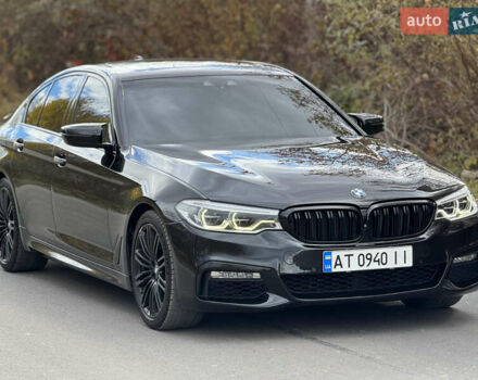 Чорний БМВ 5 Серія, об'ємом двигуна 3 л та пробігом 182 тис. км за 33500 $, фото 3 на Automoto.ua