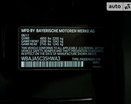 Черный БМВ 5 Серия, объемом двигателя 2 л и пробегом 97 тыс. км за 29000 $, фото 18 на Automoto.ua