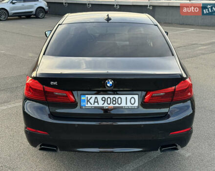 Черный БМВ 5 Серия, объемом двигателя 3 л и пробегом 159 тыс. км за 33700 $, фото 3 на Automoto.ua