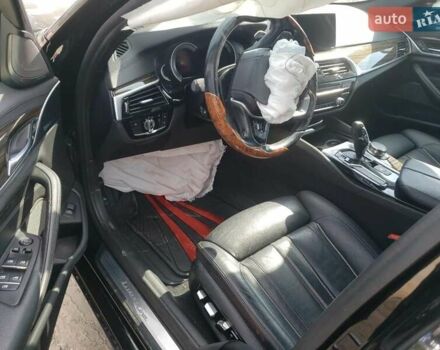 Черный БМВ 5 Серия, объемом двигателя 3 л и пробегом 170 тыс. км за 19800 $, фото 8 на Automoto.ua