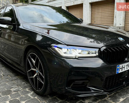 Черный БМВ 5 Серия, объемом двигателя 2 л и пробегом 155 тыс. км за 28500 $, фото 1 на Automoto.ua